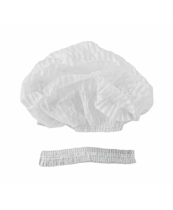 Шапочка медицинская Шарлотта МСП/Ш-10, 12 гр/м2, белый
