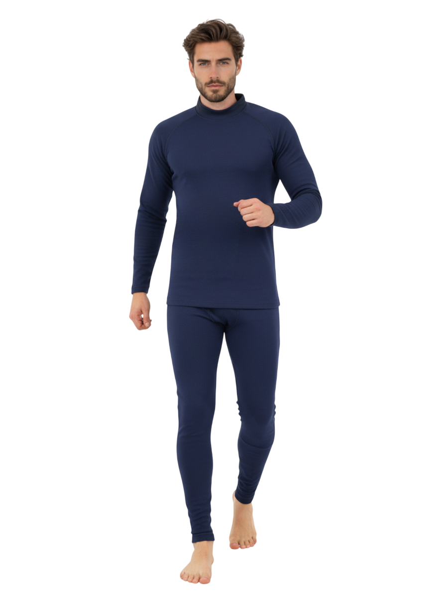 Белье нательное термостойкое от электрической дуги БНТм 616W, тк.Хлопок,220, т.синий М