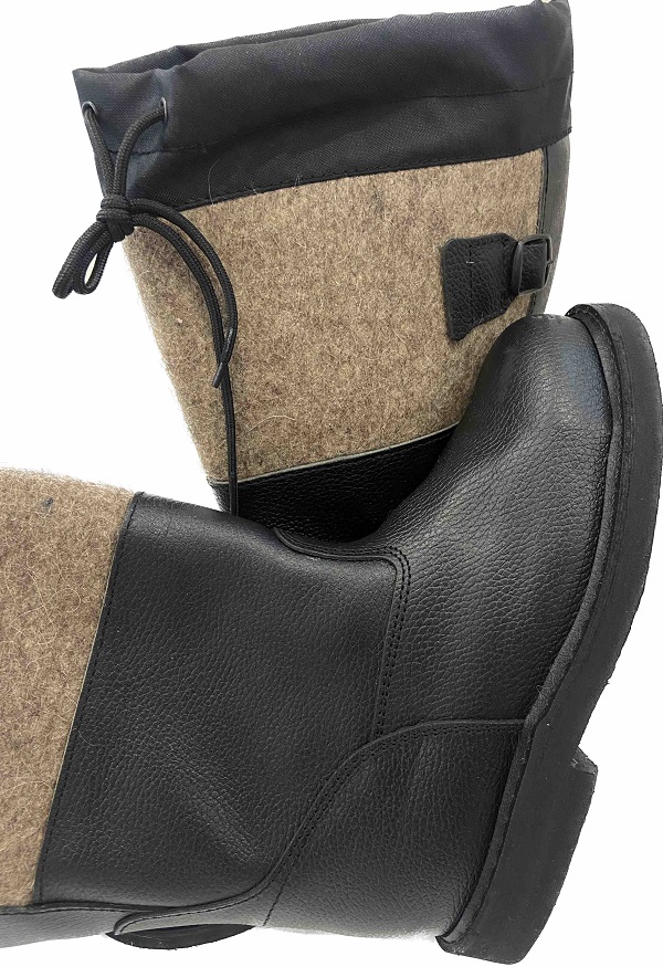 Сапоги зимние, кожа/войлок, МБС, КП, Полярник