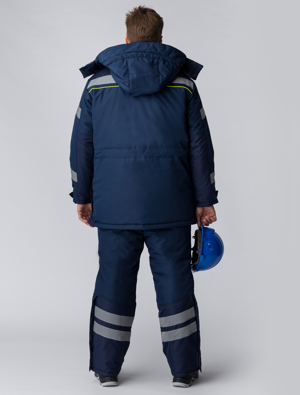 Костюм зимний ИТР PROFLINE SPECIALICT WINTER, тк.Восток-Мембрана, п/к+жилет, т.синий М