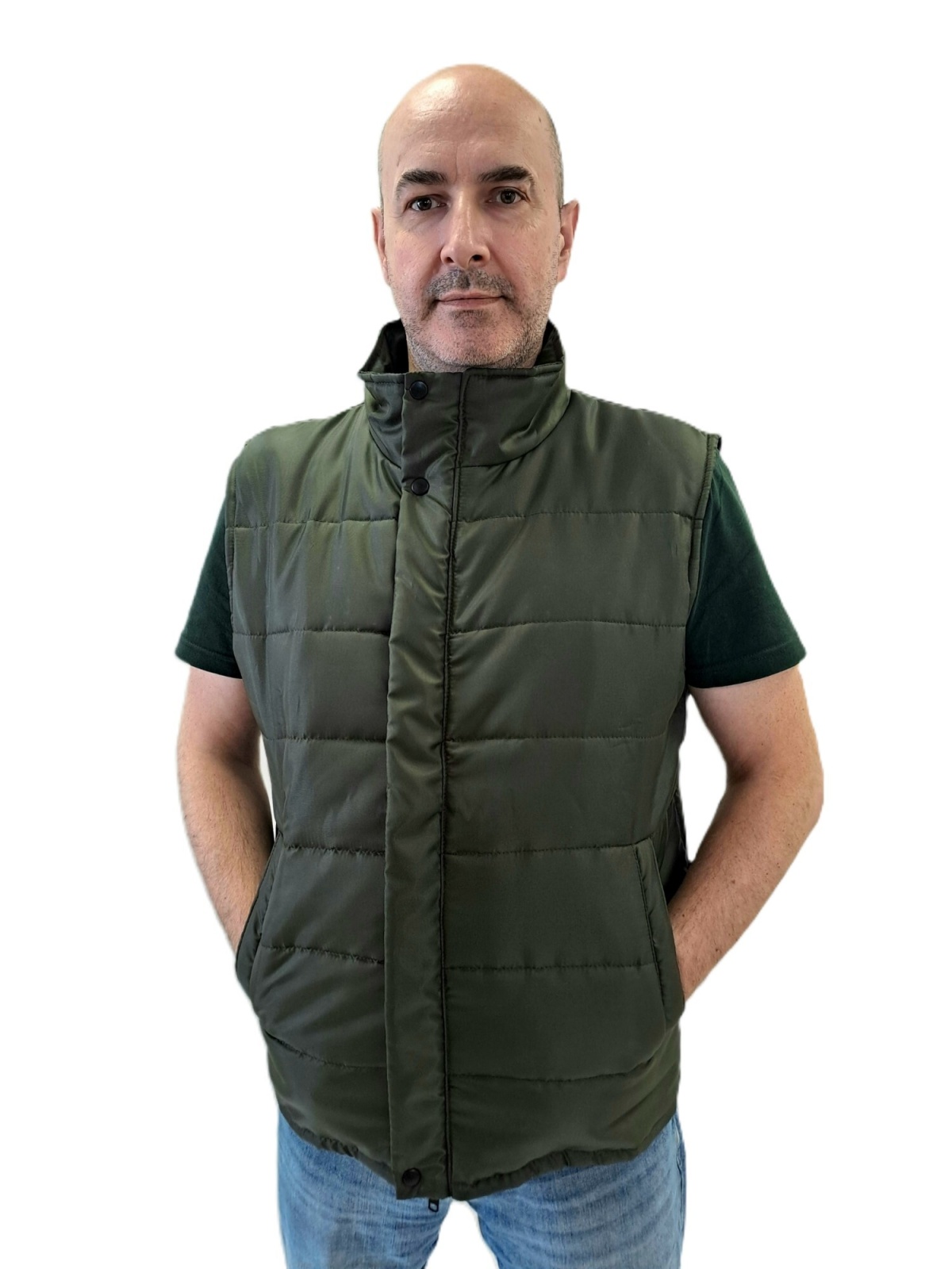 Жилет утепленный Рапид, тк.Оксфорд, хаки М