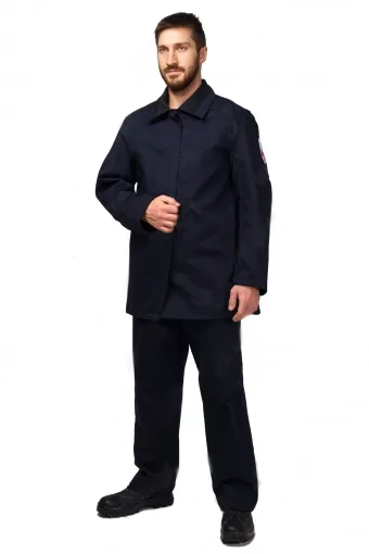 Костюм сварщика 3 кл. защиты Огненный щит М214 пропитка Пробан, тк.Хлопок,450 М