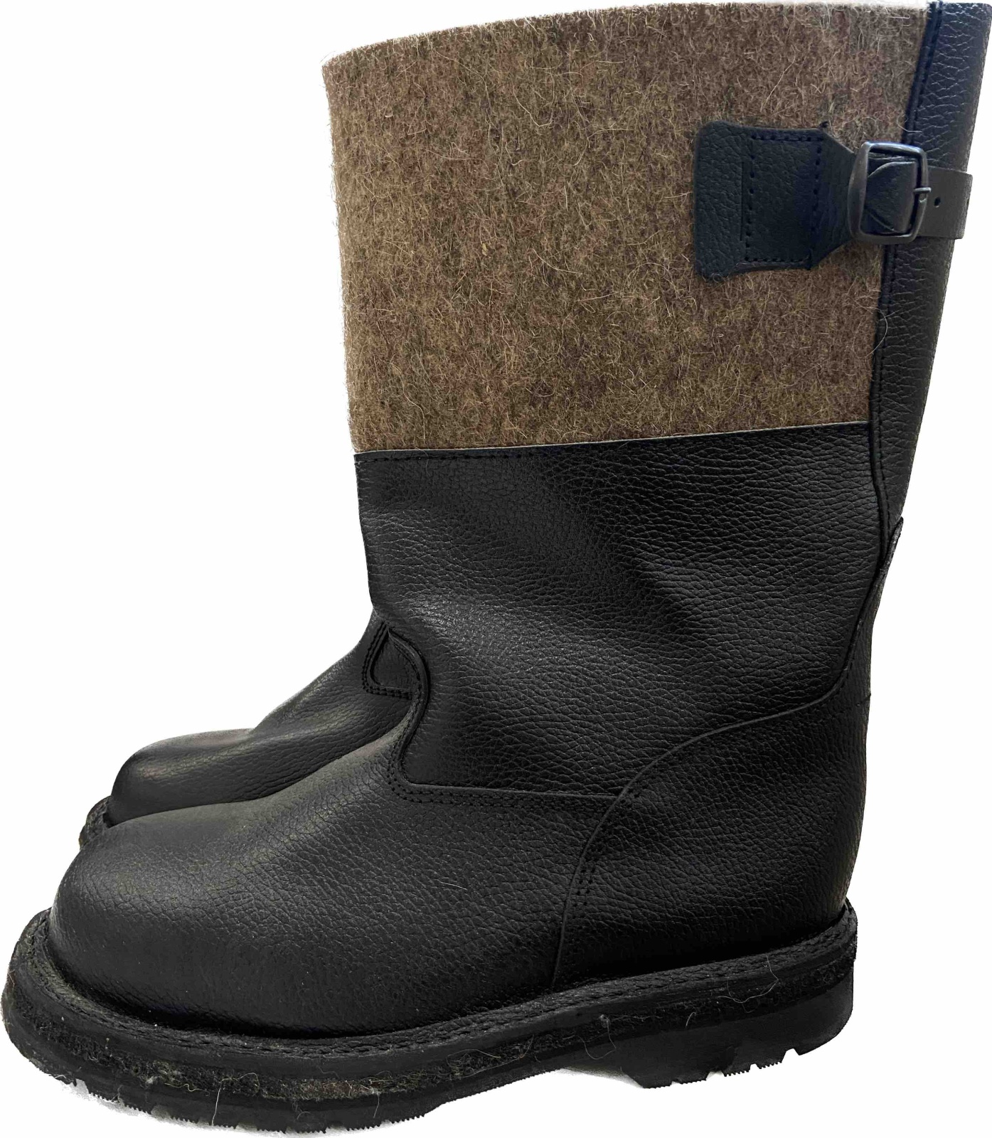 Сапоги зимние, кожа/войлок, ПУ/ТПУ, МП, Полярник 