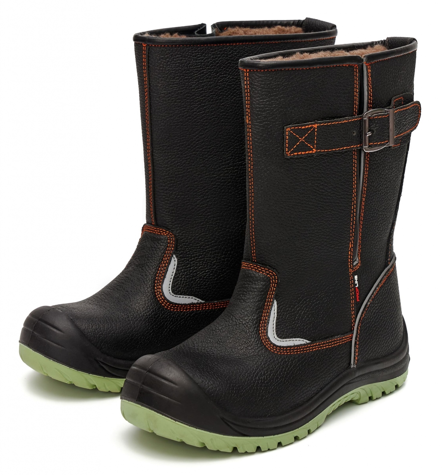 Сапоги зимние, кожа, ПУ/ТПУ, КП, КС, шерстяной мех, PROFLINE