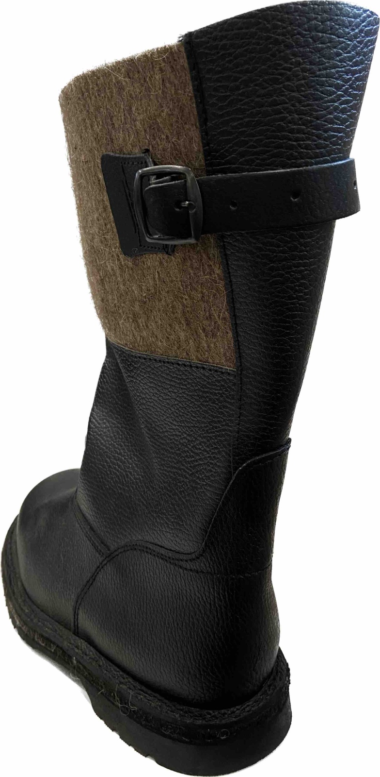 Сапоги зимние, кожа/войлок, ПУ/ТПУ, МП, Полярник 