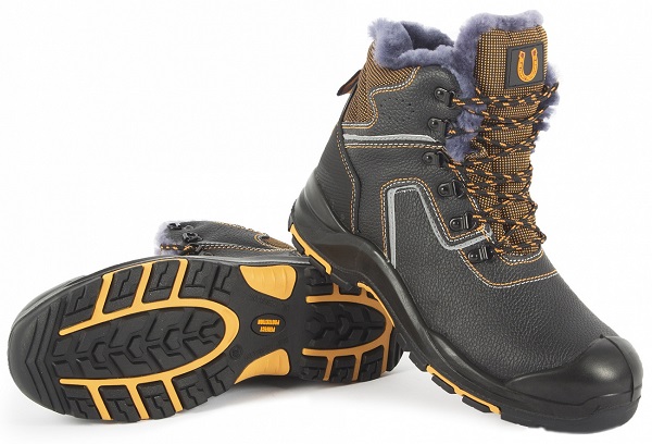 Ботинки зимние, кожа, ПУ/Нитрил, КП, АС, натуральный мех, PRB4N-CKW Perfect Protection
