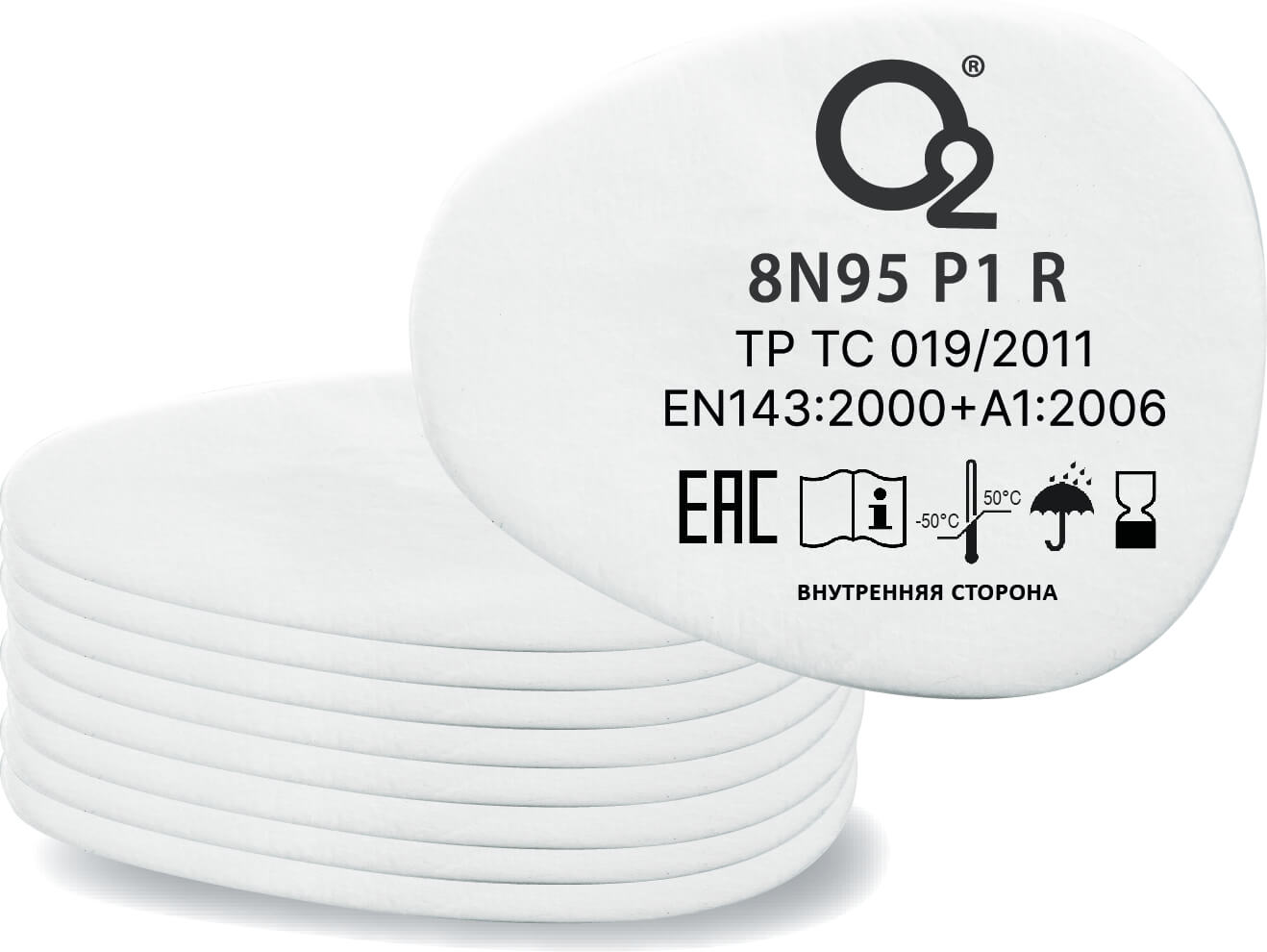 Предфильтр P1 противоаэрозольный O2 8N95