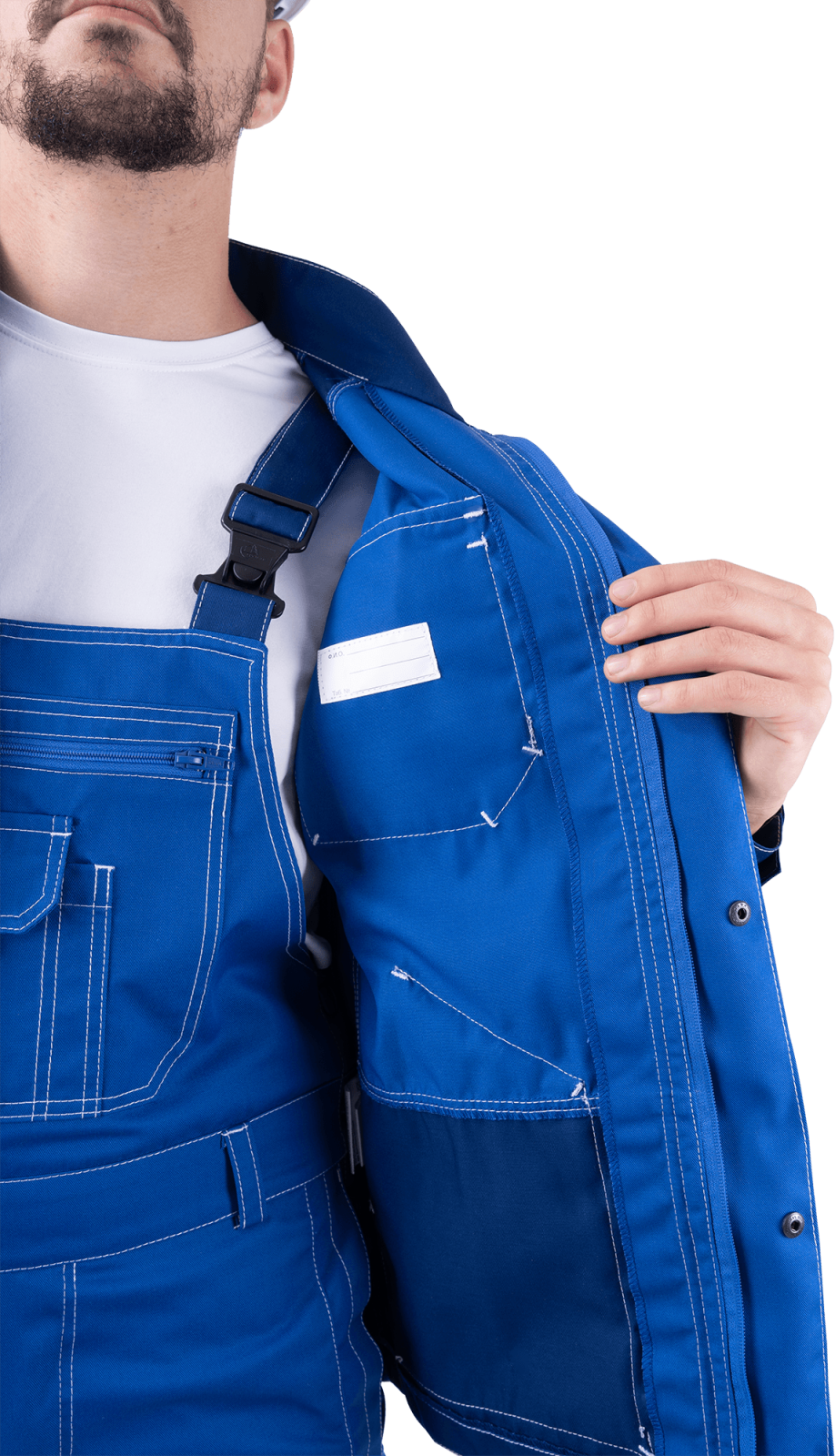 Куртка мужская Эдванс, тк.Томбой,245, т.синий/васильковый