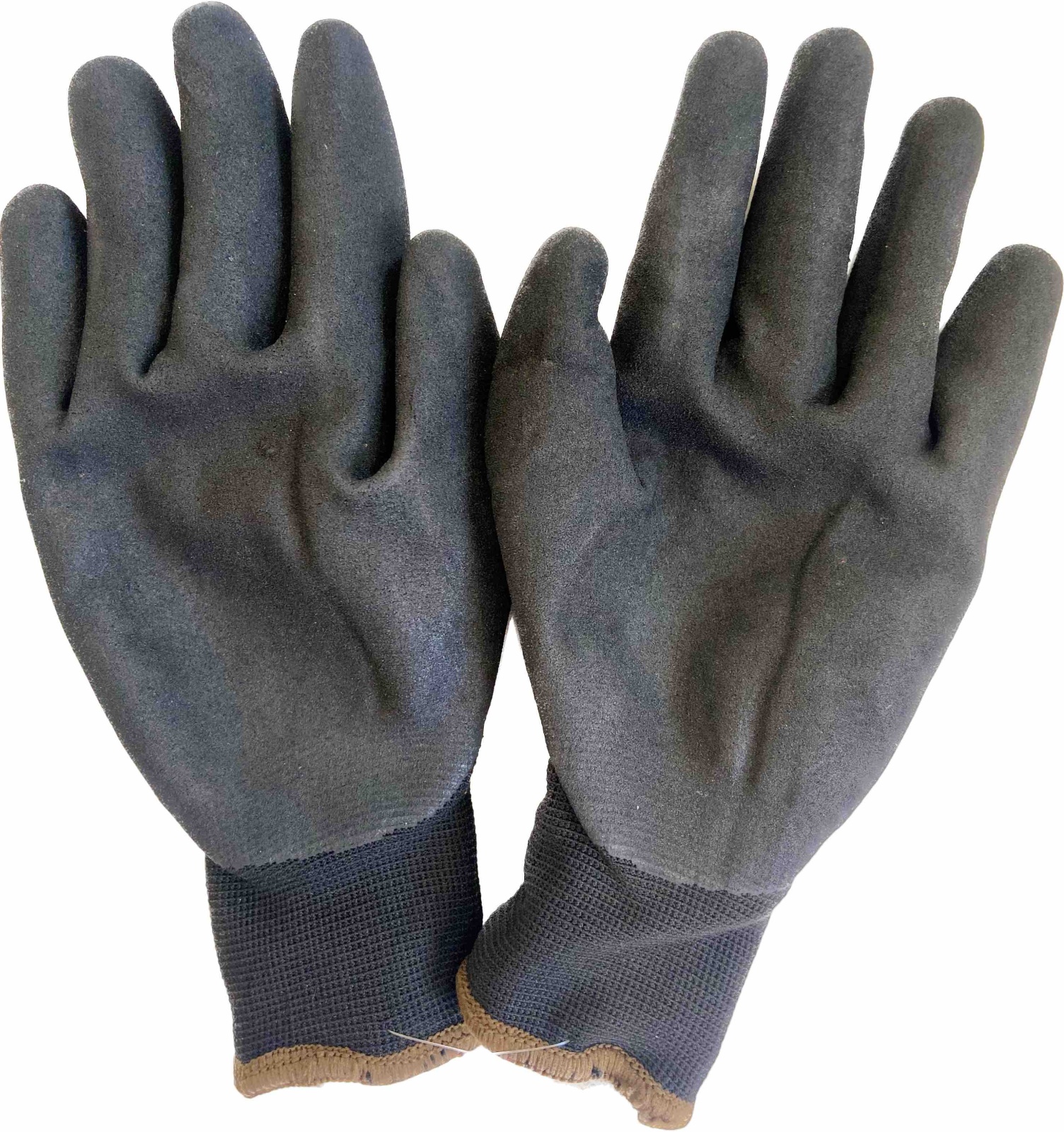 Перчатки двойные с начёсом и вспененным нитрилом N5001 Gward Freeze Plus, утепленные до -35 С