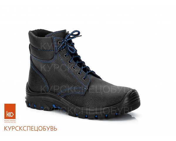 Ботинки зимние, кожа, ПУ/Нитрил, КП, натуральный мех, Б-М2