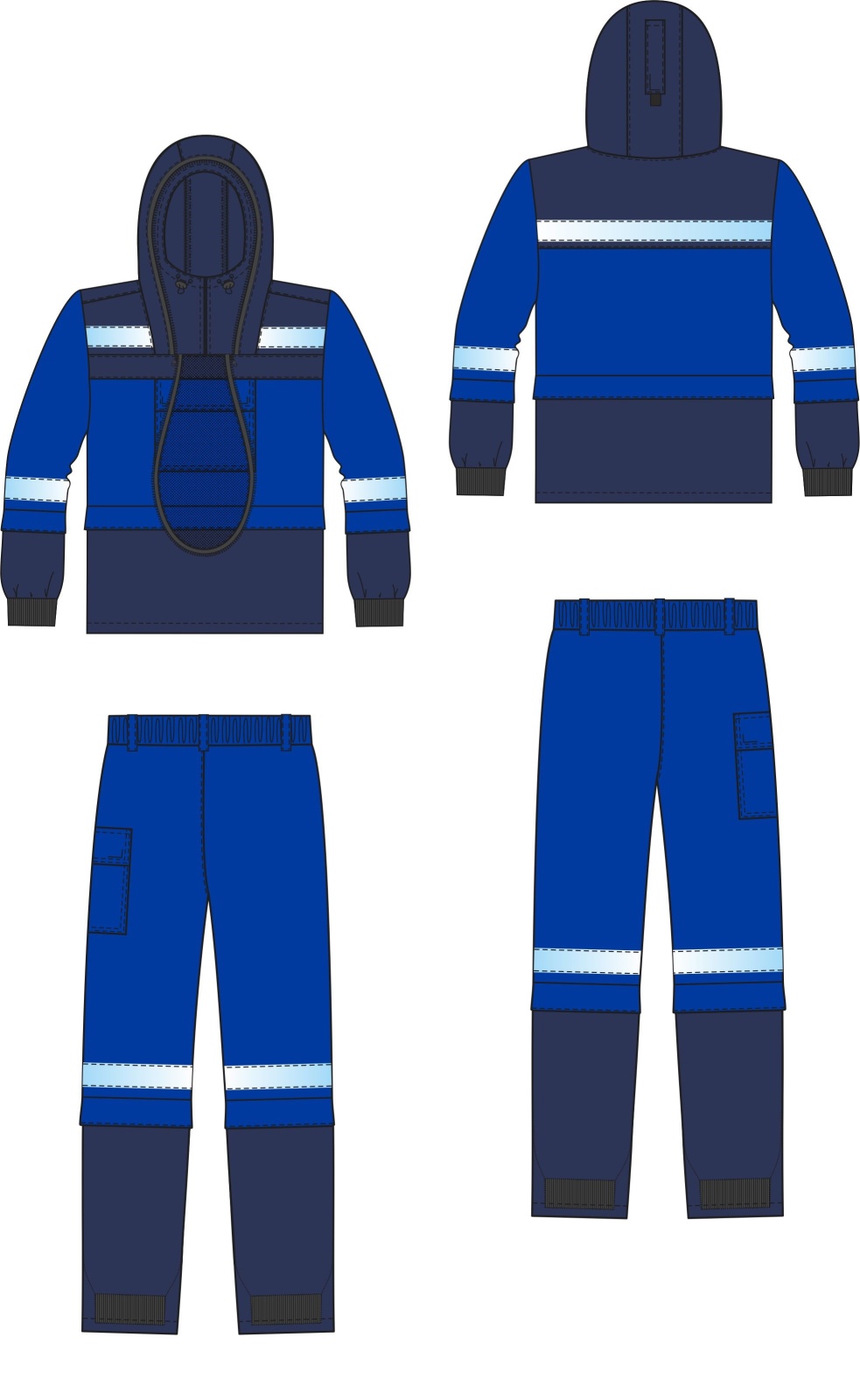 Костюм противоэнцефалитный КОС 239, тк.Смесовая, 250, брюки, синий/васильковый М
