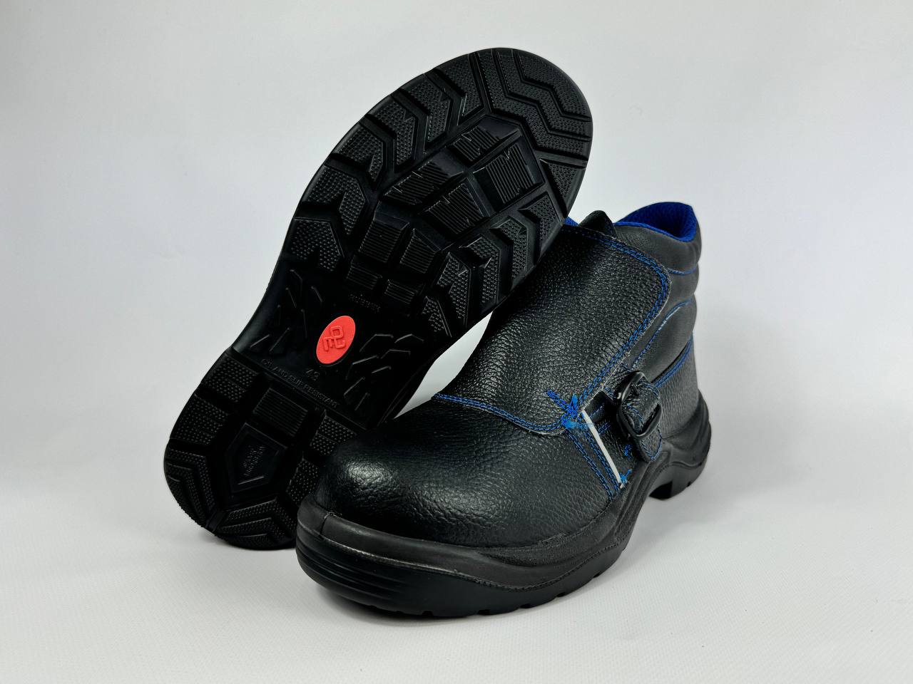 Ботинки сварщика, кожа, ПУ/Нитрил, МП, 24