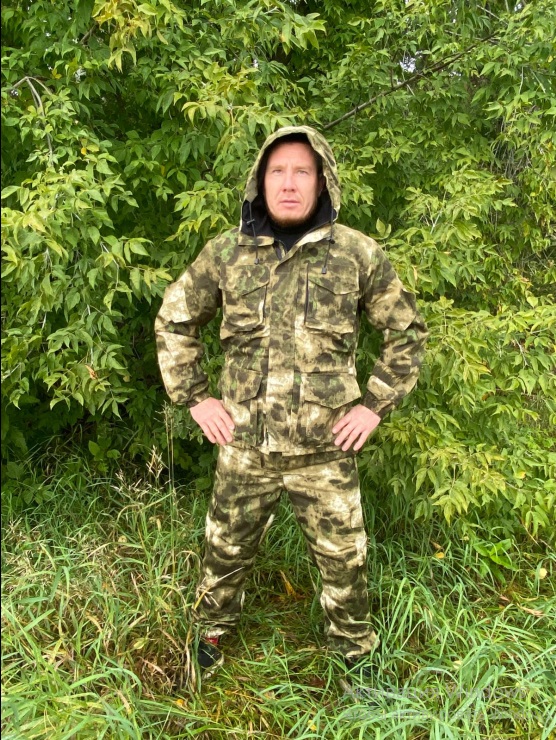 Костюм Горка Осень -10, тк.Рип-стоп/Флис,130, брюки, мох М