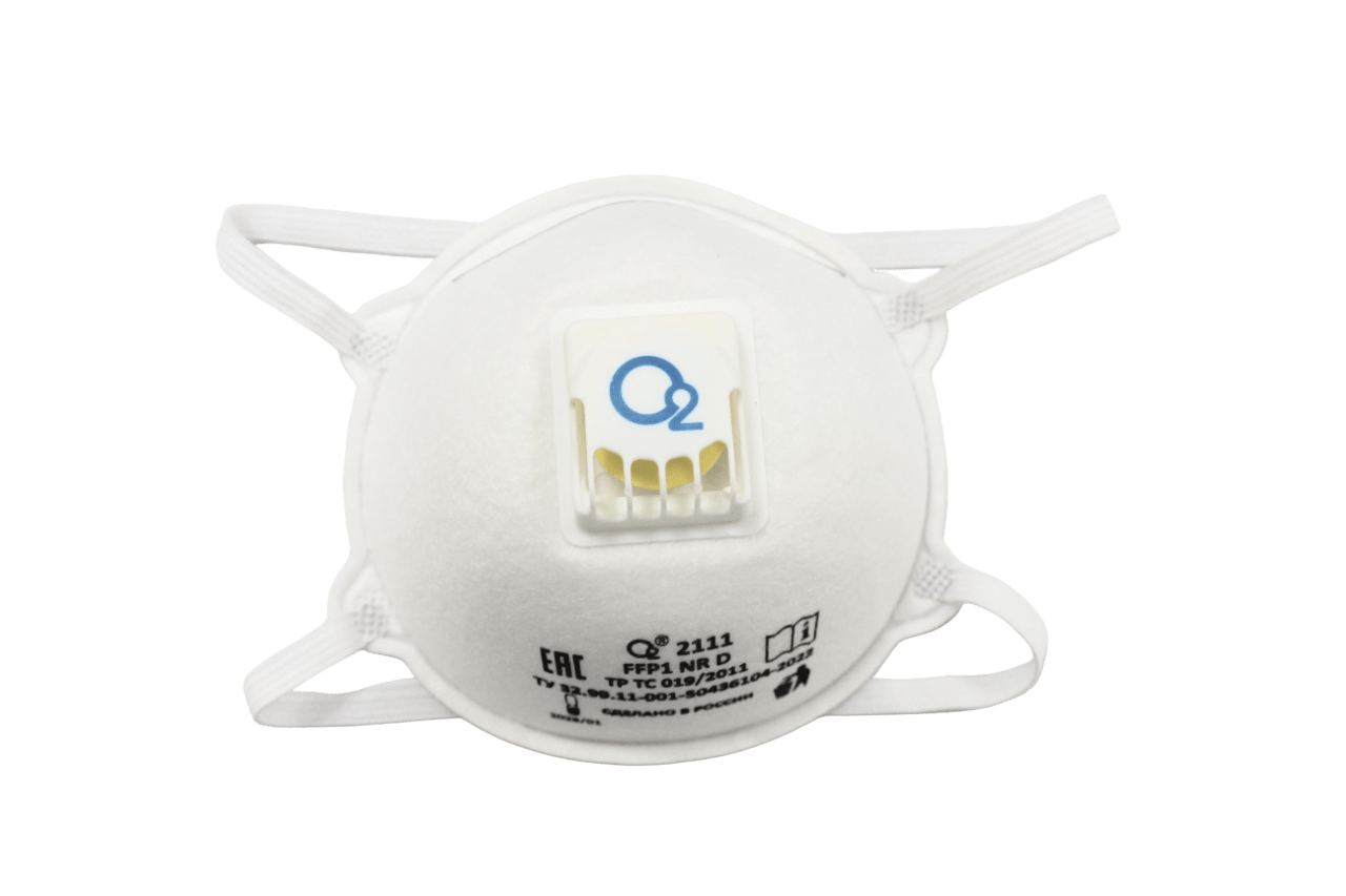 Респиратор 4 ПДК FFP1 NR D O2 2111 с клапаном