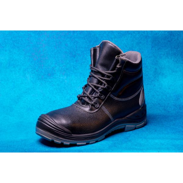 Ботинки, кожа, ПУ/Нитрил, КП, натуральный мех, А102