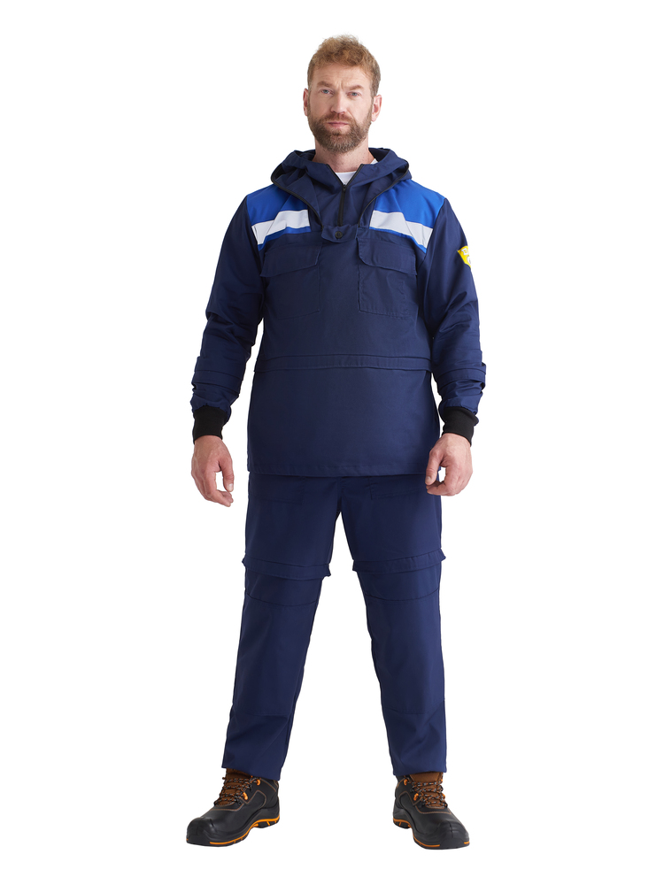 Костюм противоэнцефалитный Горняк, тк.Смесовая, 245, брюки, синий М